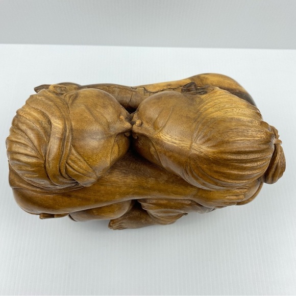 Novica Hand Carved Wooden Statuette from Bali Sculpture - Picture 4 of 7